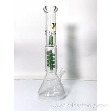 Glass Water Hookah with Spiral Pipe Filter